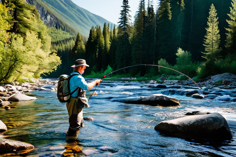 Modern fly fishing technique