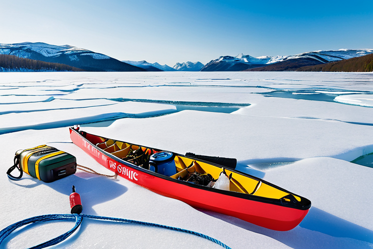 Winter fishing safety equipment