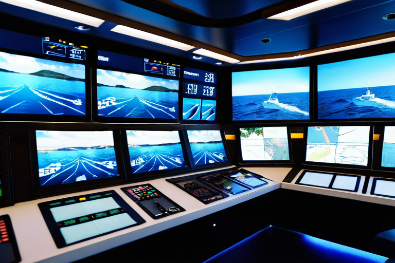 Advanced technology onboard the Lilly Jean fishing vessel