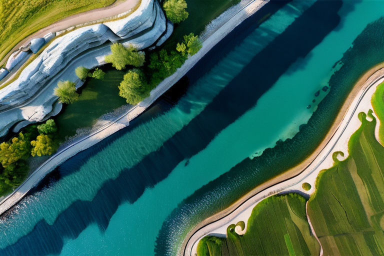 River current patterns and fish holding positions