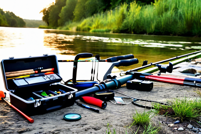 Modern fishing technology in use