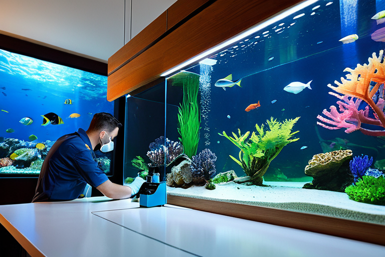 Proper aquarium maintenance techniques