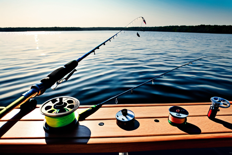 Bass fishing techniques on Lake Conroe