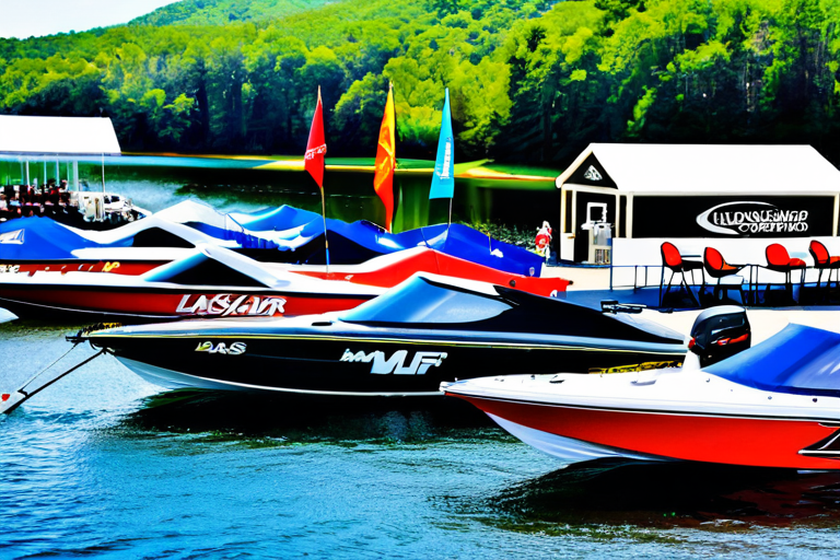 MLF Bass Pro Tour competition venue setup