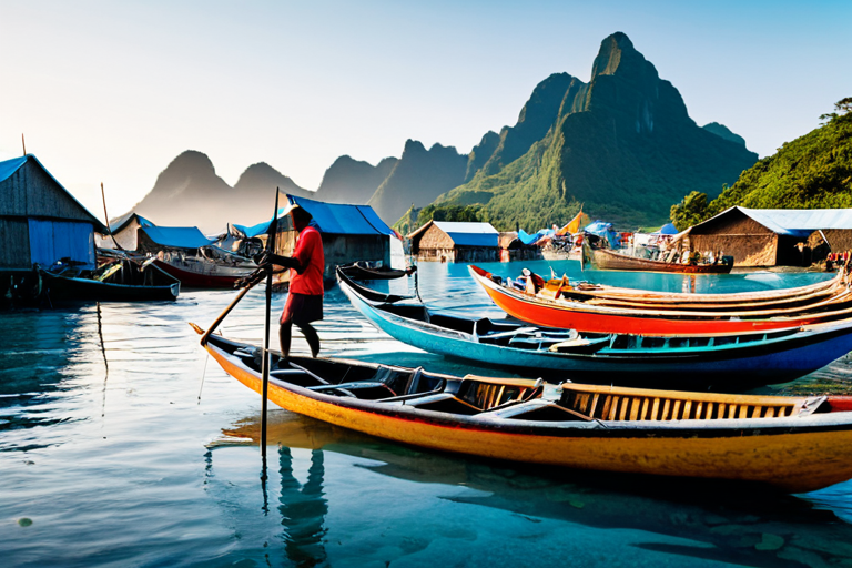 Traditional fishing communities using catapult rods worldwide