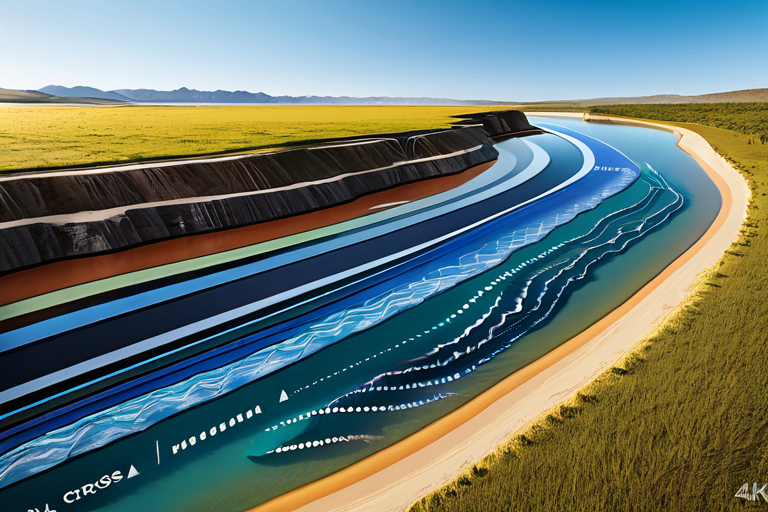 River feeding lane diagram