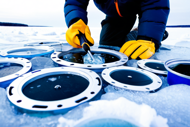 Choosing the right ice fishing hole cover