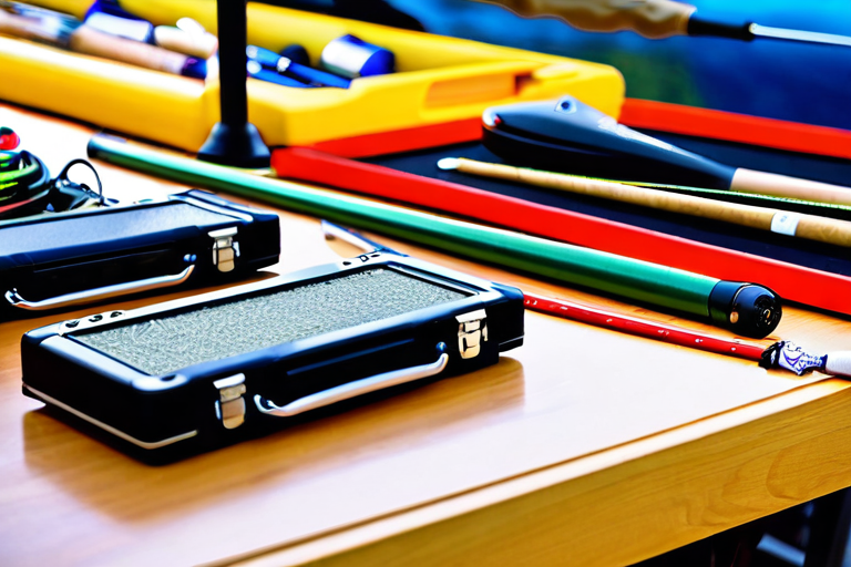 Fishing gear exhibition at East Tennessee Fishing Show