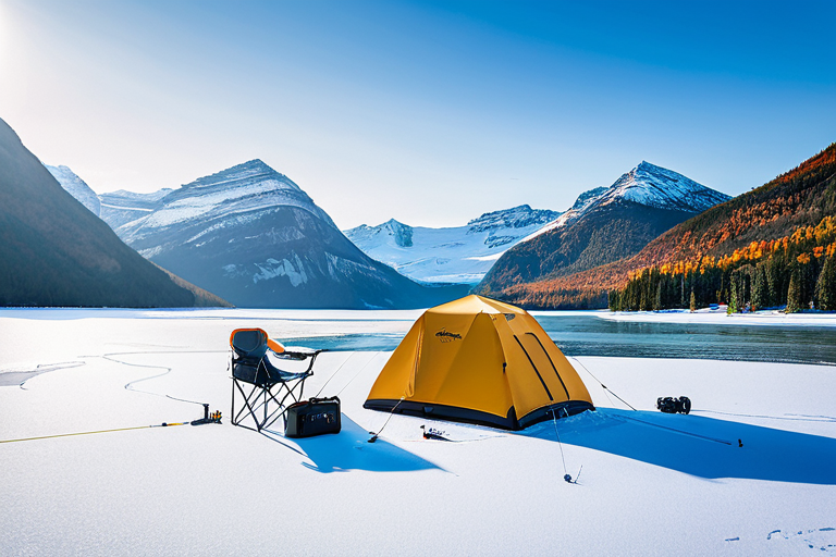 Portable fishing shelter