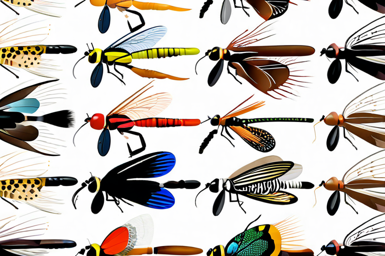 Collection of subtle fly patterns for selective trout