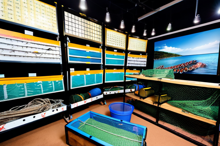 Illegal fishing gear confiscation