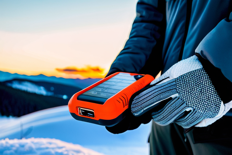 Heated fishing gloves