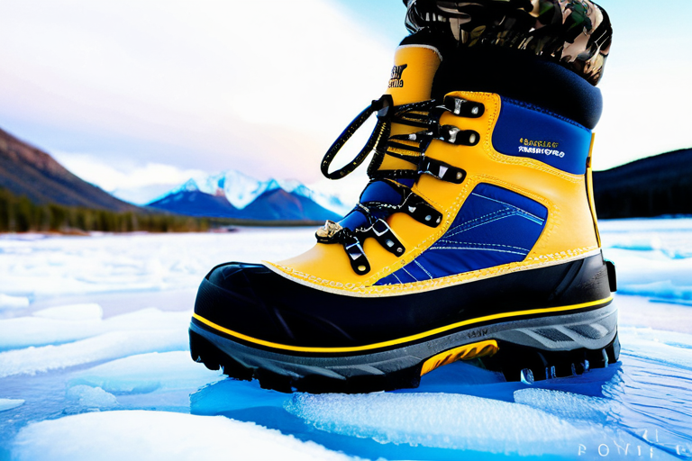 Insulated fishing boots for women