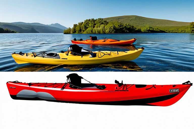 Comparison of different kayak types