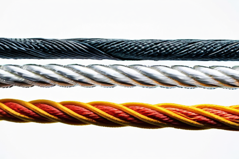 Comparison of different ice fishing line types