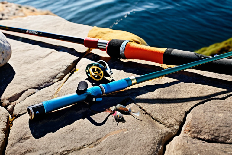 Specialized micro-fishing equipment setup