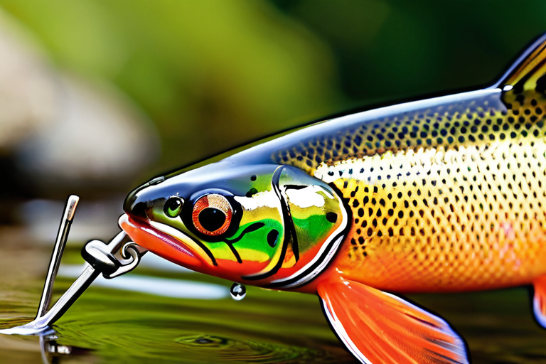 Micro jig presentations for selective trout