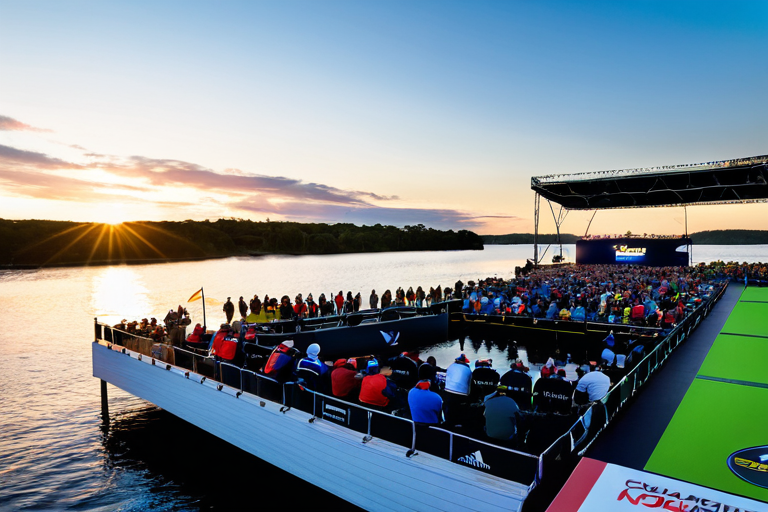 MLF championship tournament with large crowds and professional setup