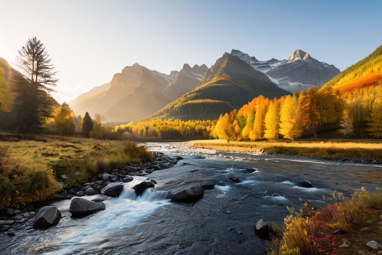 Scenic view of a fishing spot in nature