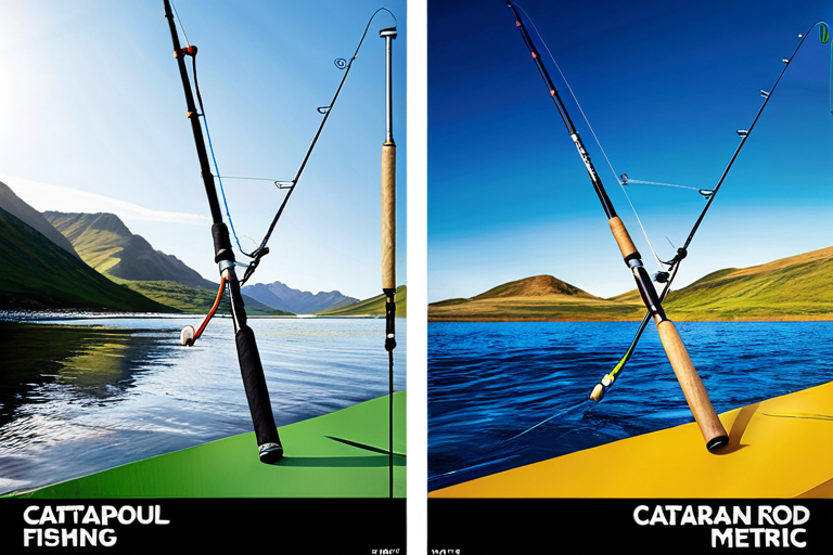 Performance comparison between traditional and catapult fishing rods