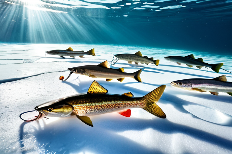 Ice fishing species behavior patterns