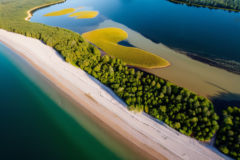 Spring bass spawning areas and migration routes