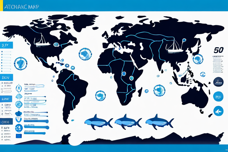 Squid migration patterns and fishing zones