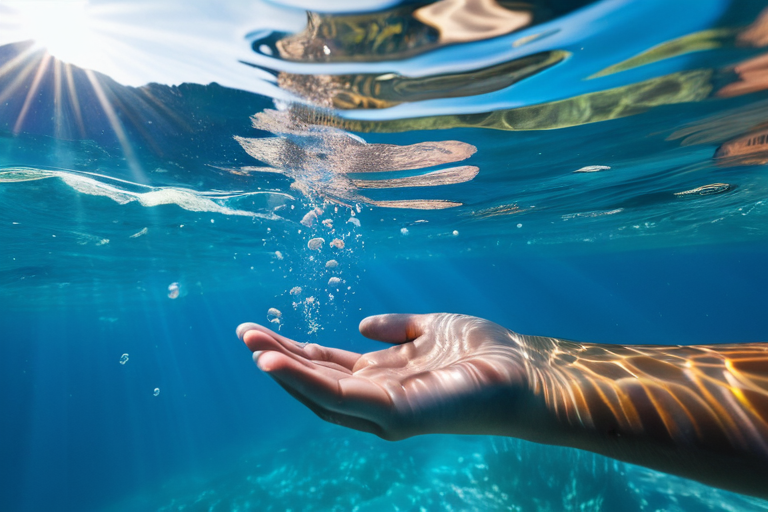 Sustainable fishing practice in action