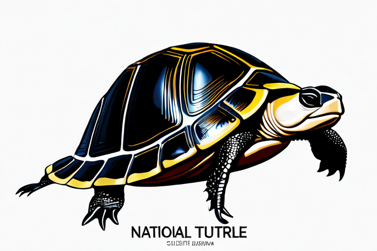 Anatomical diagram of Fly River turtle