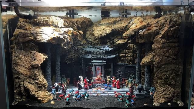 This shot is clear Water Landscape Creation Journey to the West